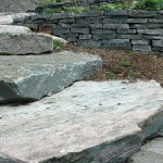 solid stone steps