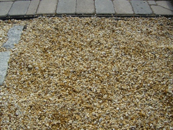 Irwin stone's gravel walkways