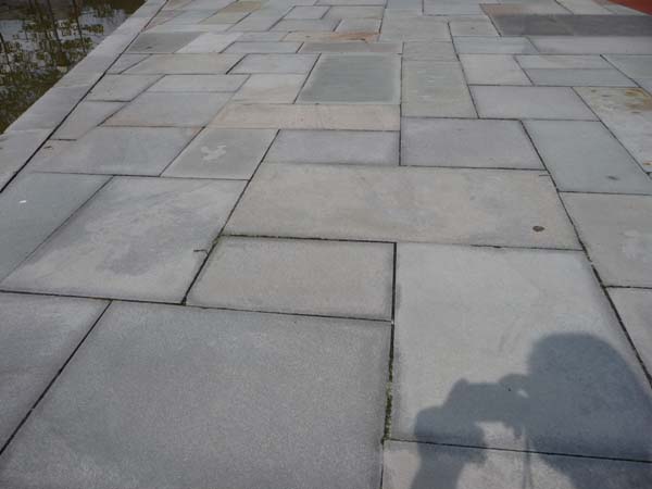 Interior Flagstone on Wood